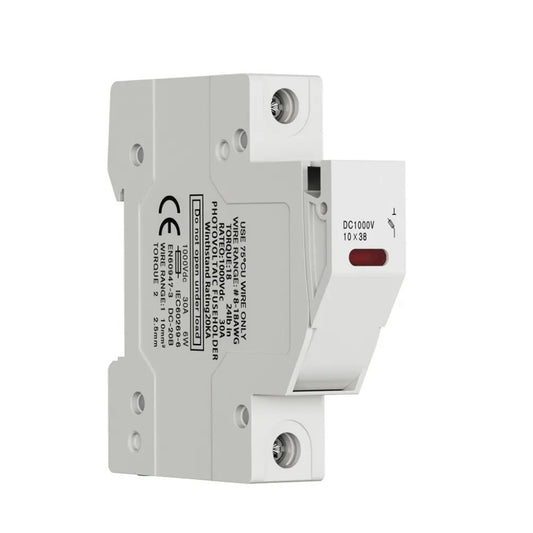 Portafusible Solar 1000v Dc 10x38mm