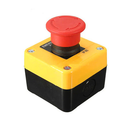Pulsador De Emergencia Sobrepuesto Tipo Hongo 40mm Nc