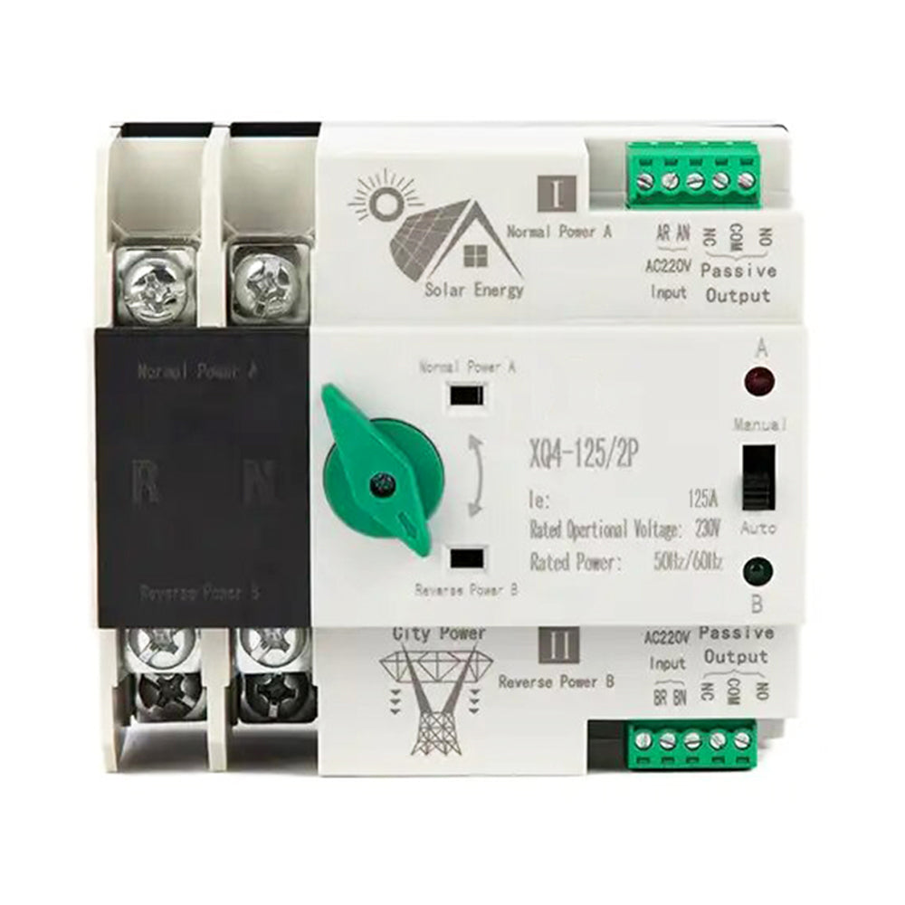 Interruptor Ats Transferencia Automática 125a Monofásico