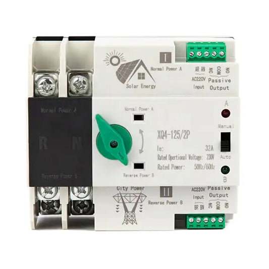Interruptor Ats Transferencia Automática 32a Monofásico