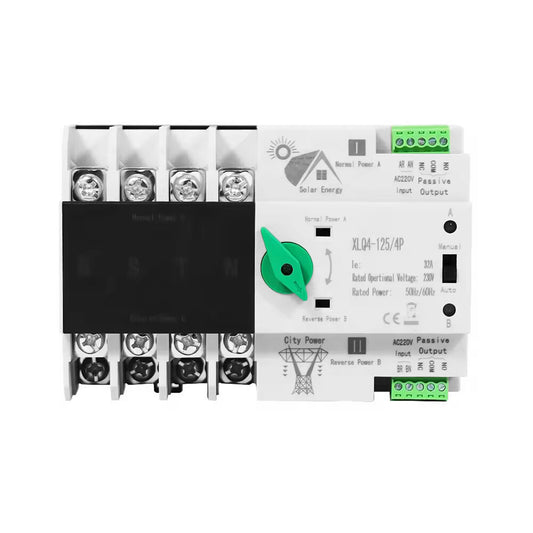 Interruptor Ats Transferencia Automática 4p 32a Trifásico