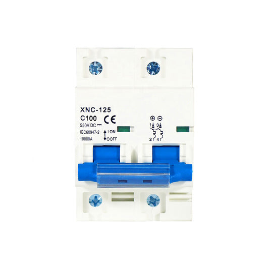 Interruptor Automático Dc 2p 550v 100a Bipolar
