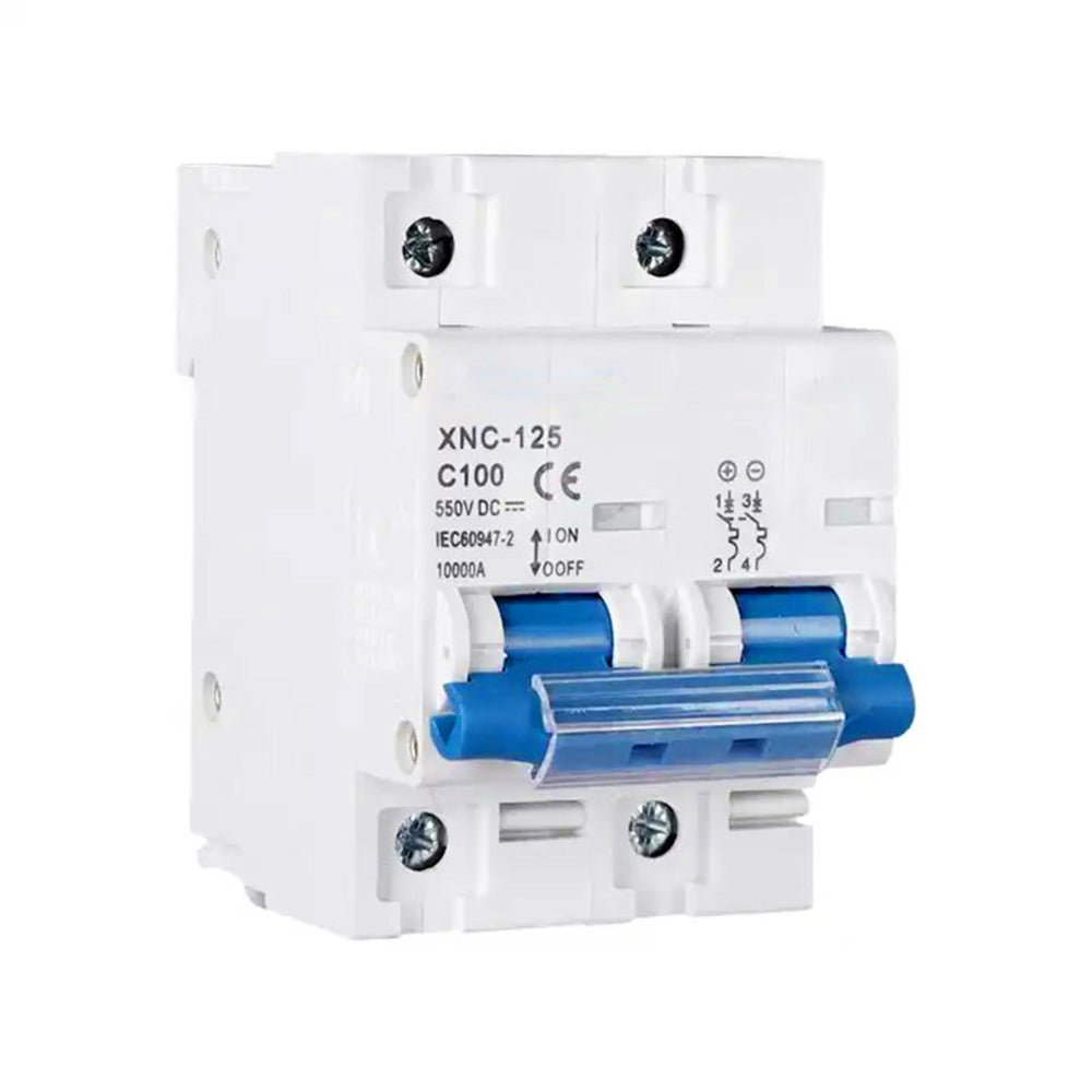 Interruptor Automático Dc 2p 550v 100a Bipolar