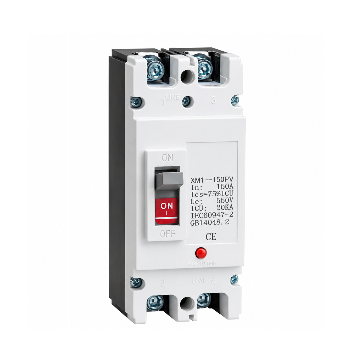Disyuntor Automático Dc Mccb 2p 550v 150a 20ka