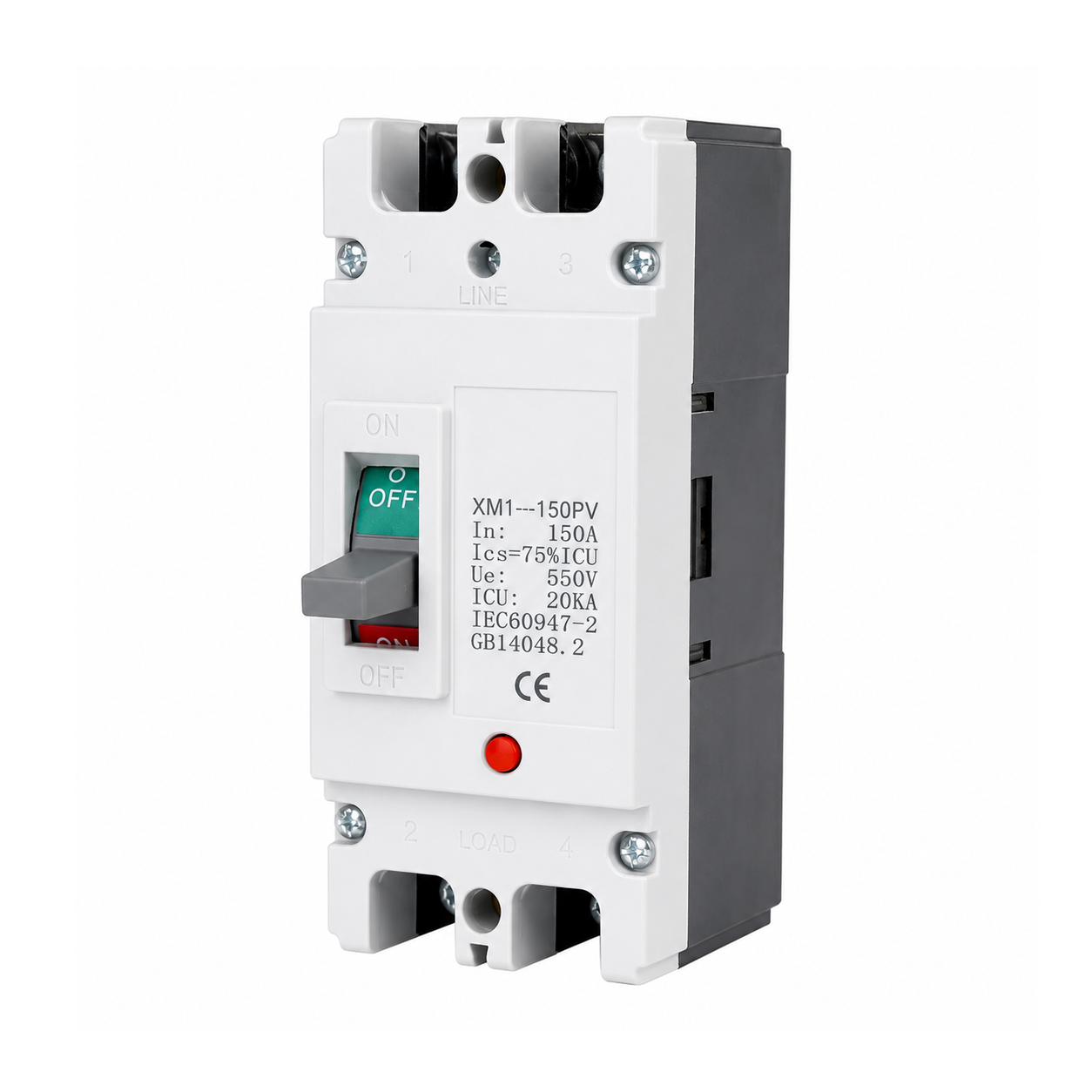Disyuntor Automático Dc Mccb 2p 550v 150a 20ka