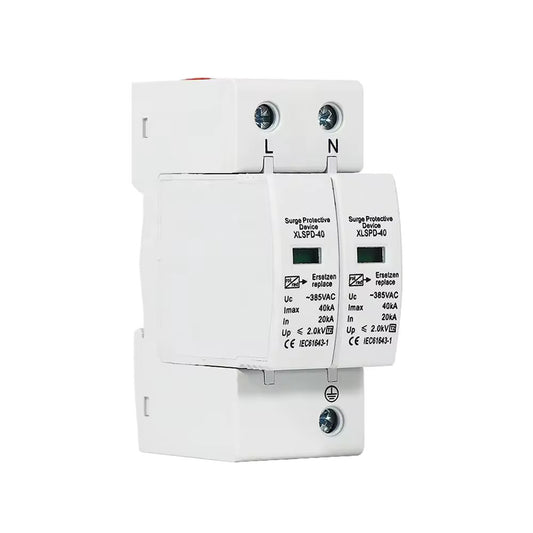 Protector Sobretensiones Pararrayos 385vac 2p 40ka