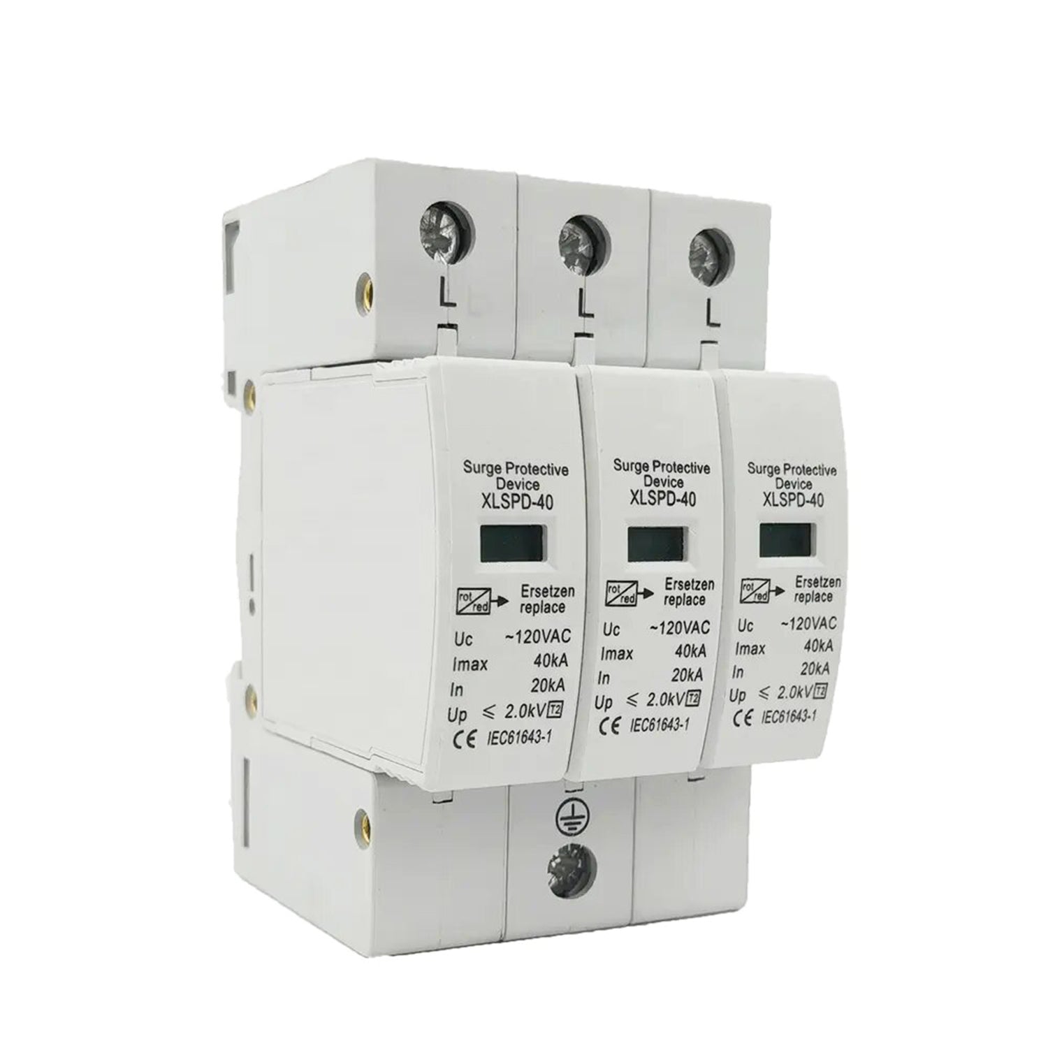 Protector Sobretensiones Pararrayos 385vac 3p 40ka – Soliot