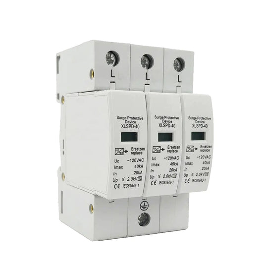 Protector Sobretensiones Pararrayos 385vac 3p 40ka