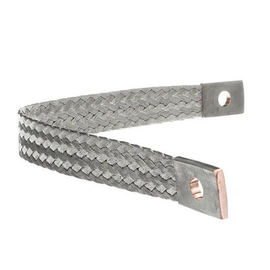 Conector Jumper Tierra Para Riel Solar 20cm
