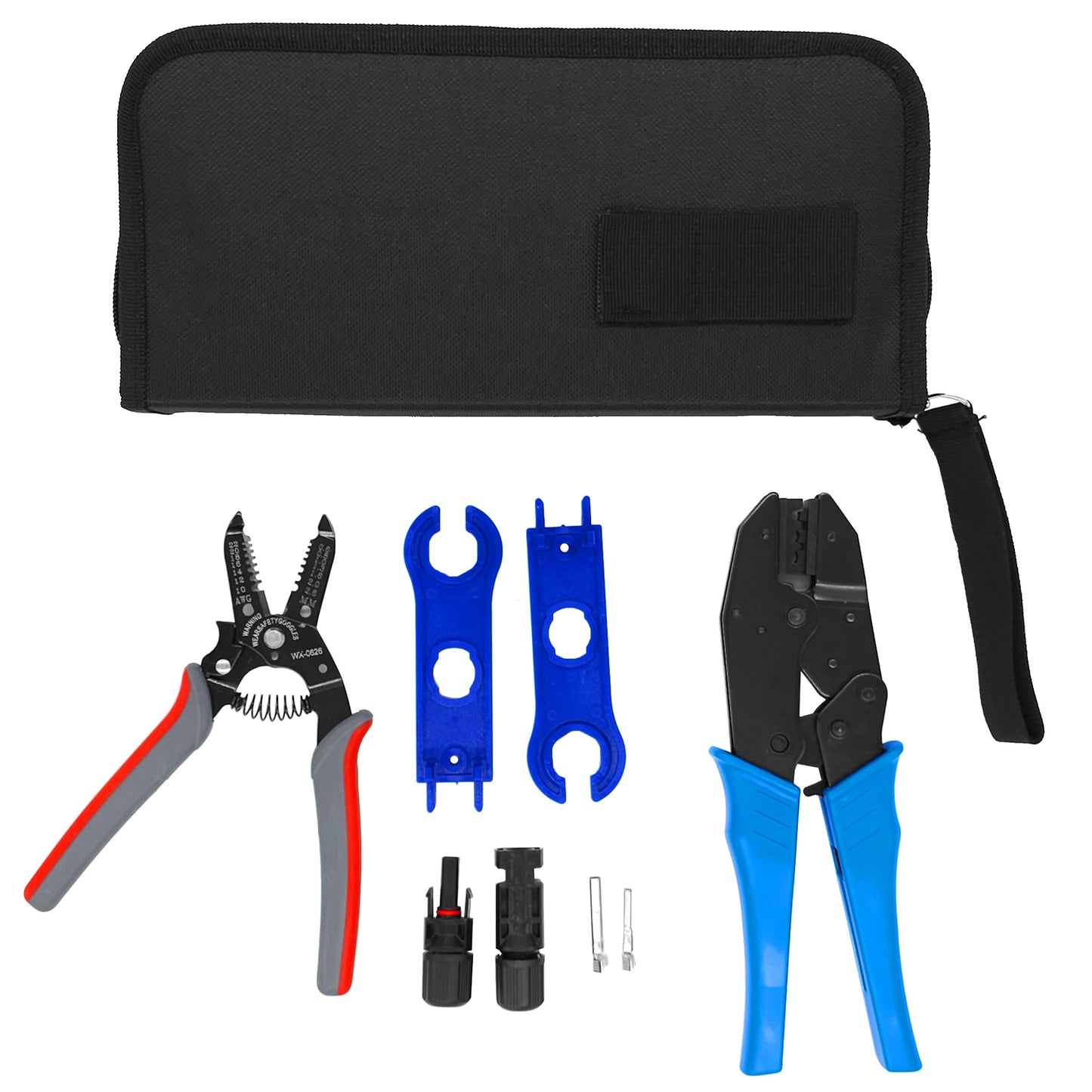 Kit Crimpadora Y Llaves Mc4 Panel Solar - Soliot