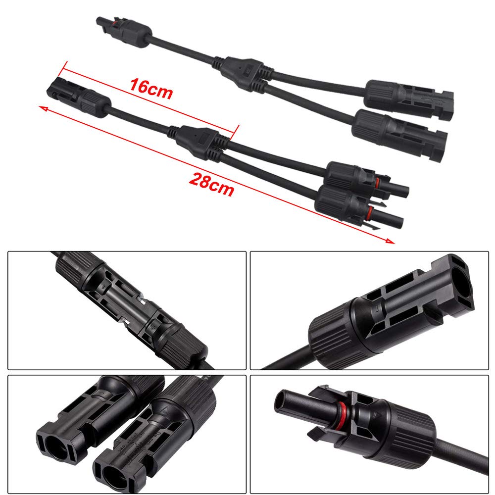 Par Conector Mc4 2 A 1 Extension