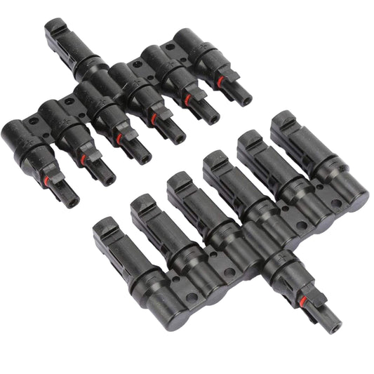 Par Conector Mc4 6 A 1 Macho/hembra Solar