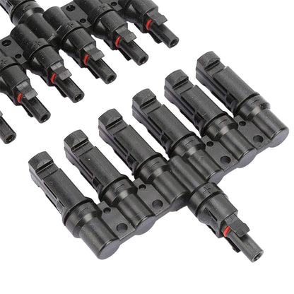 Par Conector Mc4 6 A 1 Macho/hembra Solar