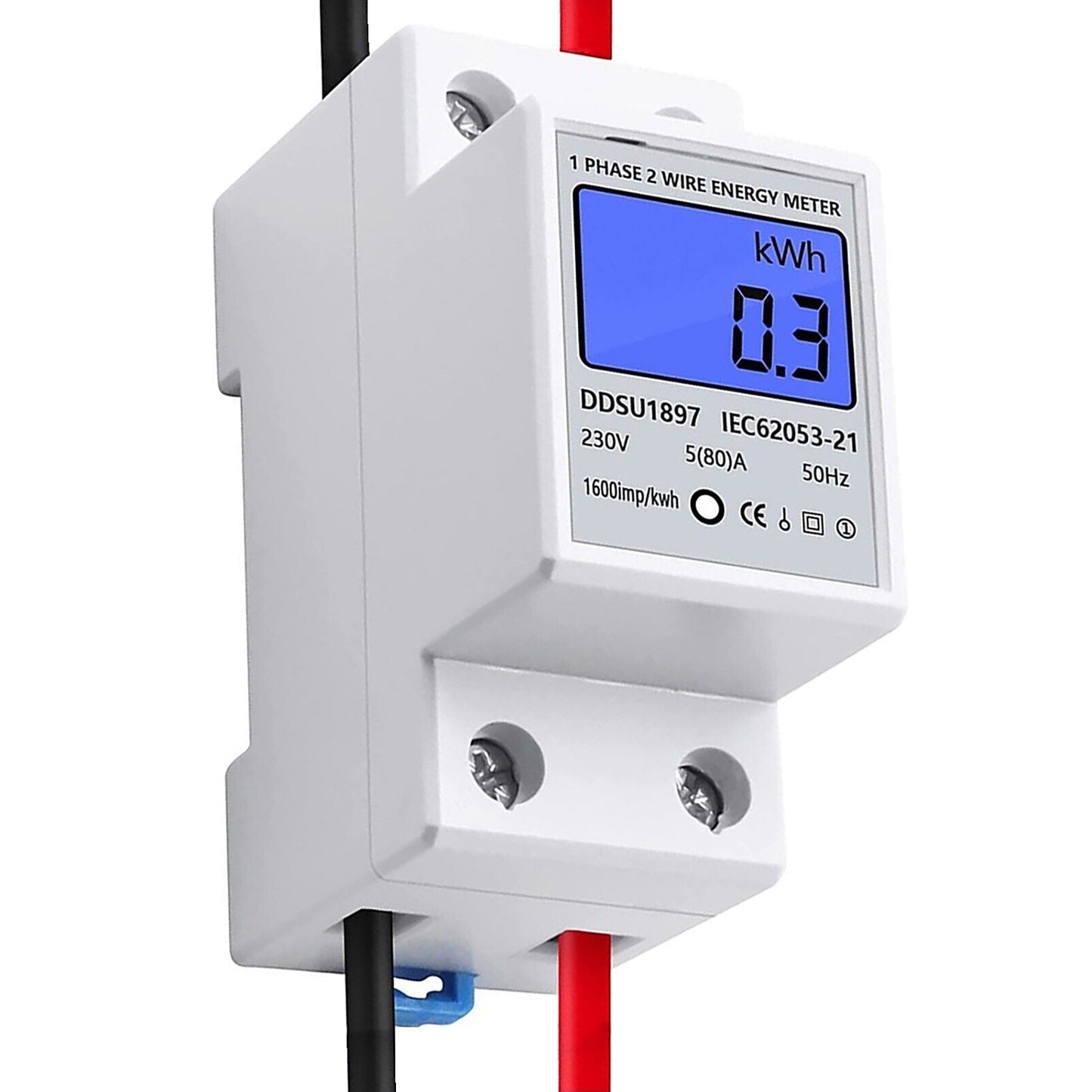 Medidor De Energía Monofásico Riel Din 220v 32a