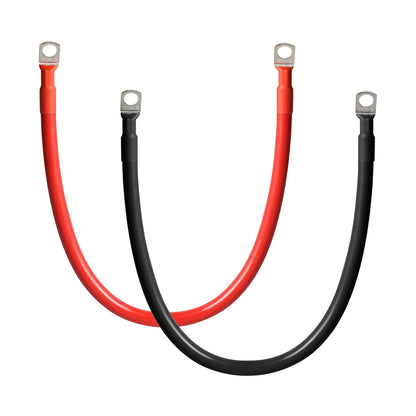 Par Cable Solar Bateria 50cm 25mm2 M8