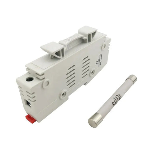 Portafusible Con Fusible 1500vdc 32a 10x85mm Fotovoltaico
