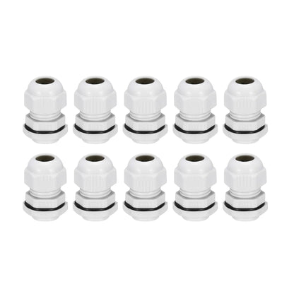 Prensa Estopa Pg11 Ip68 (5 - 10mm) Blanco 10 Unidades