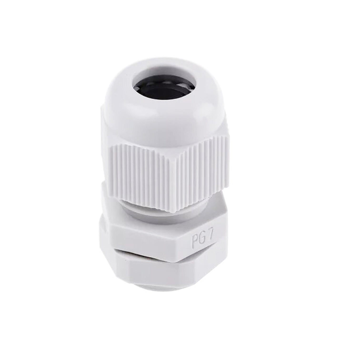 Prensa Estopa Pg7 Ip68 (3 - 6.5mm) Blanco 10 Unidades
