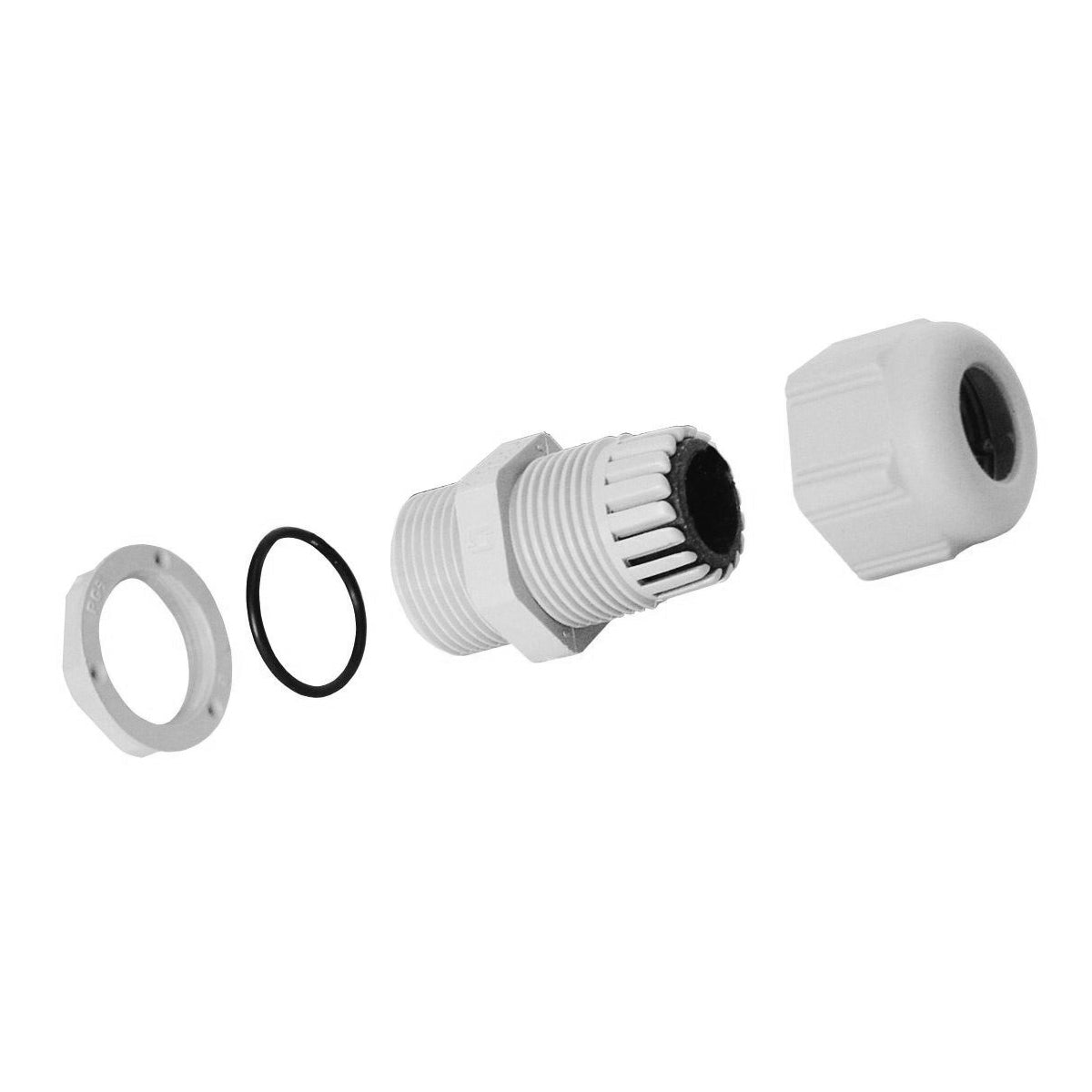 Prensa Estopa Pg9 Ip68 (4 - 8mm) Blanco 10 Unidades