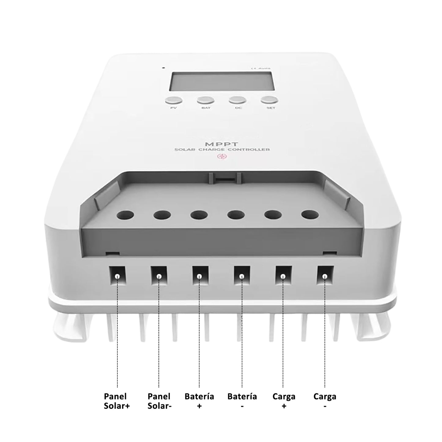 Regulador De Carga Solar Mppt 60a 12/24/48v