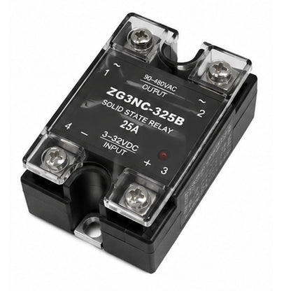 Relé Estado Solido 25A 250V 3–32 VDC 90–480 VA