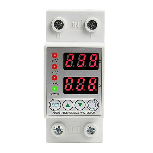 Relé Protección Sobre Bajo Voltaje Ajustable 220v Monofásico
