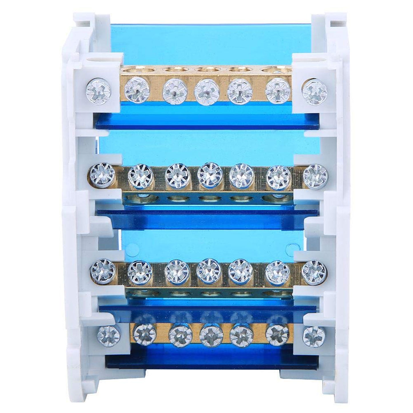 Repartidor Tetrapolar 4x7 Polos 125Amp