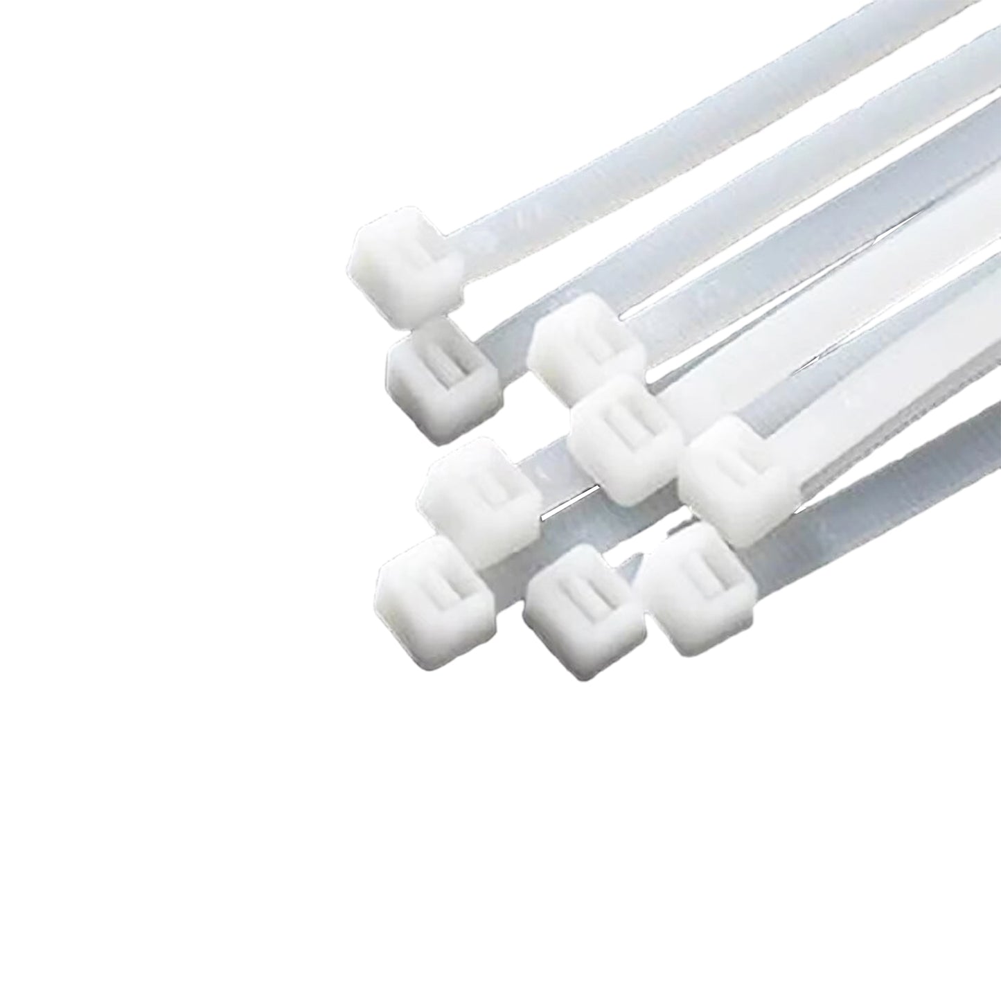 Amarra Cable Plastica 4x150mm Blanco Set 100 Unidades