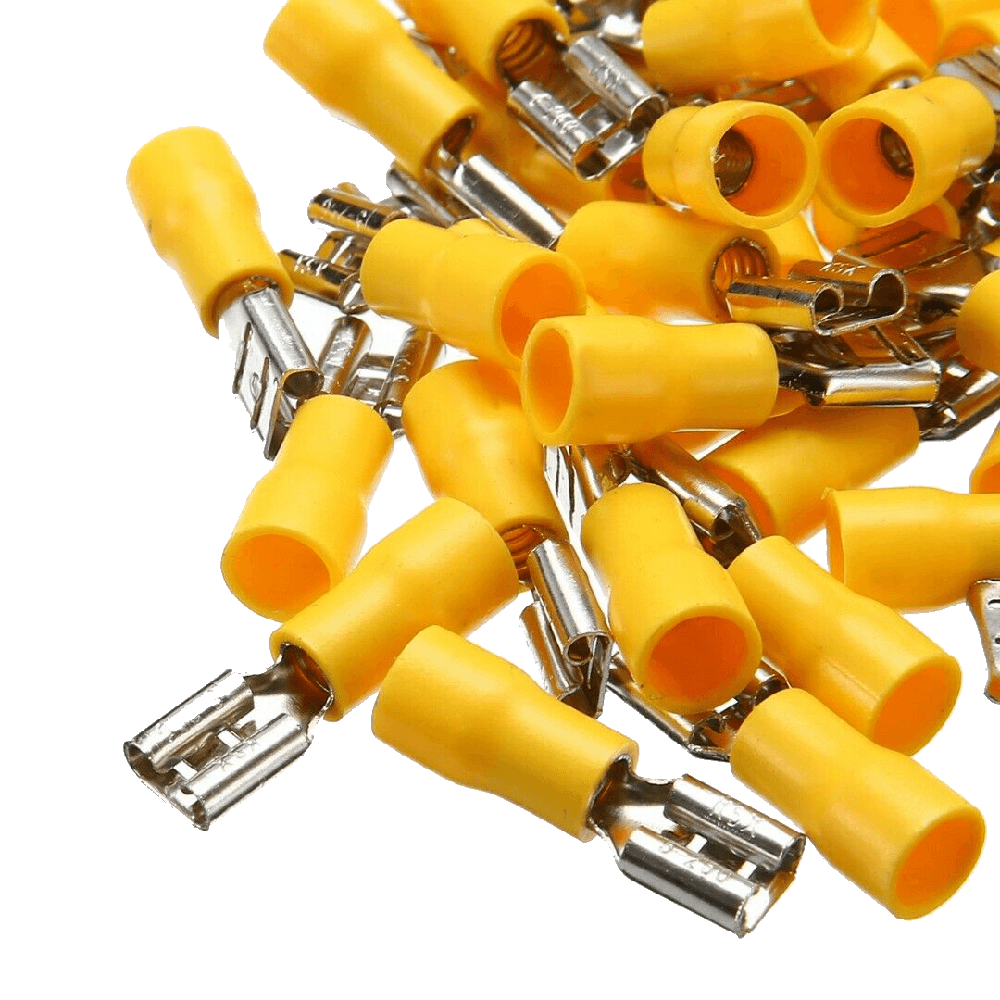 Pack 25 Terminales Conector Hembra Fdd (12-10awg)
