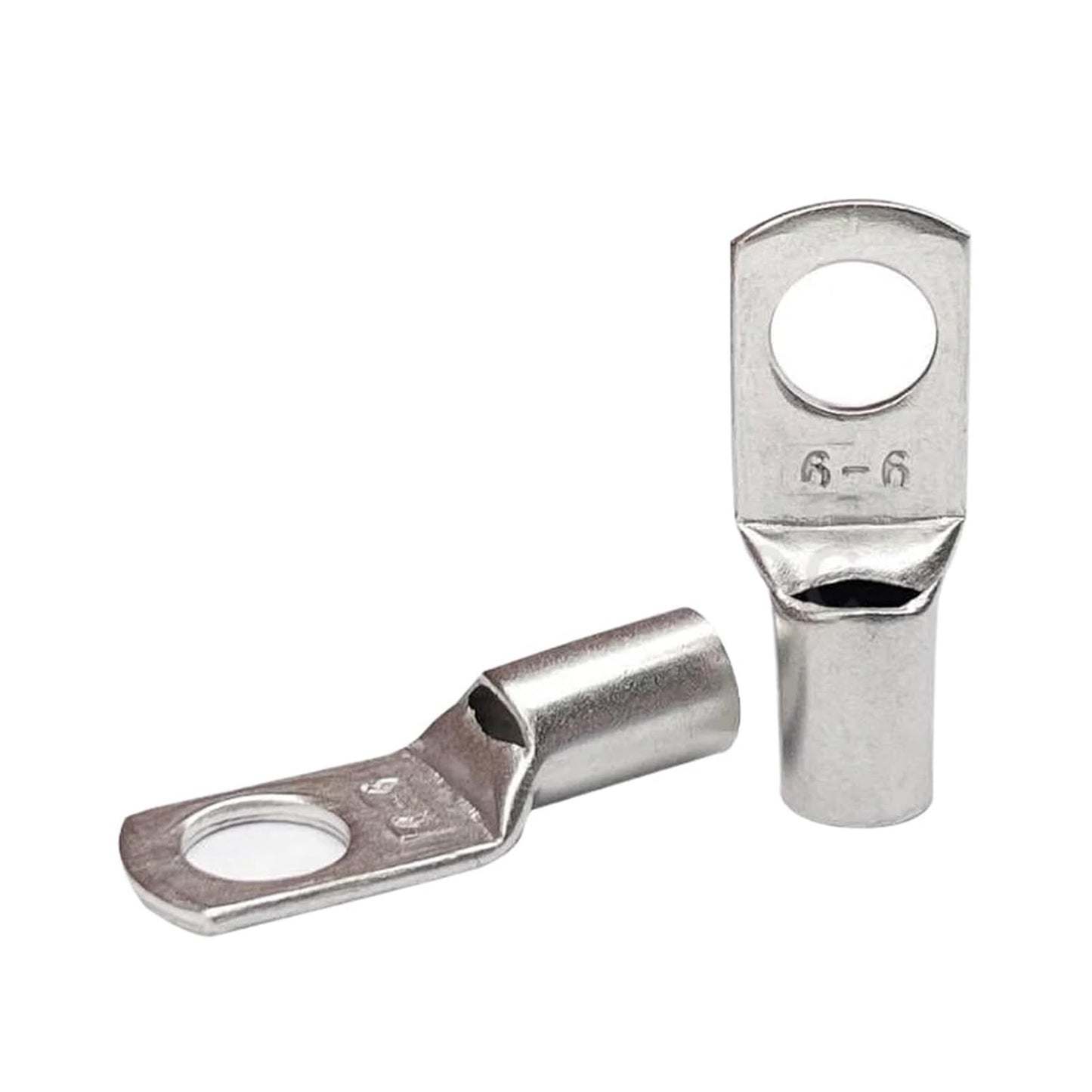 Pack 100 Terminales Ojo Batería Cable 6mm2 6,4mm Sc6-6